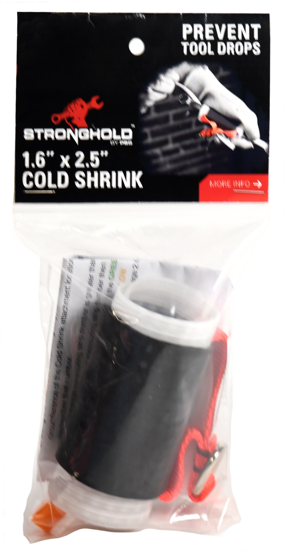 Retail pack Cold shrink attachment, 1.6 inch by 2.5 inch COLDSH16X25-R
