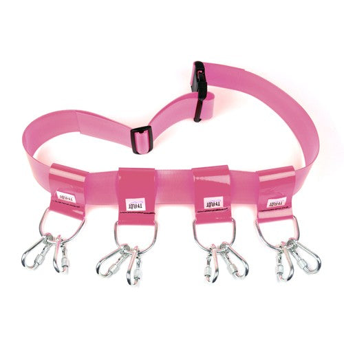 Pink EZ Clean Tool Belt with 4 Belt Adapters 26 inch - 48 inch BLTEZCBRPK