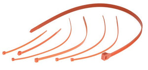 TY08HDCPP3	8.4" x .3" Long Floating Cable Tie, Orange, 110 Lb. Tensile Strength- 250/pkg.