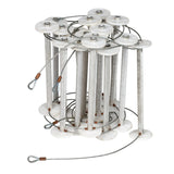 Escalera de rescate de despliegue rápido de 20 pies 