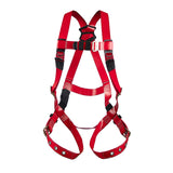 FBH RED POLY COATED 5PT QL CHEST GROMMET LEGS