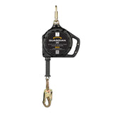 SRL, CR3-33, CLASS 1, SINGLE, 33FT, GALV CABLE, INDICATING STEEL SNAP HOOK
