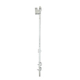 CABLE CLIMBING SYSTEM, 30FT, TOP EXT, 2-USER, 3/8IN 1X7 GALV CABLE, GALV STEEL