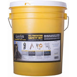 00815 Complete Roofer’s Kit Includes: Temper Anchor / VLA-50 / 01700 Velocity Harness / 5 Gal Yellow Bucket   BOS-T50