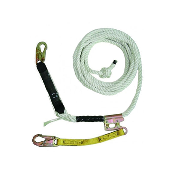 11323 POLYDAC™ ROPE VERTICAL LIFELINE ASSEMBLY 50’