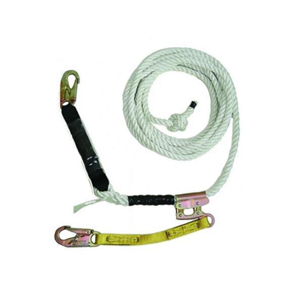 11325 POLYDAC™ ROPE VERTICAL LIFELINE ASSEMBLY 100’