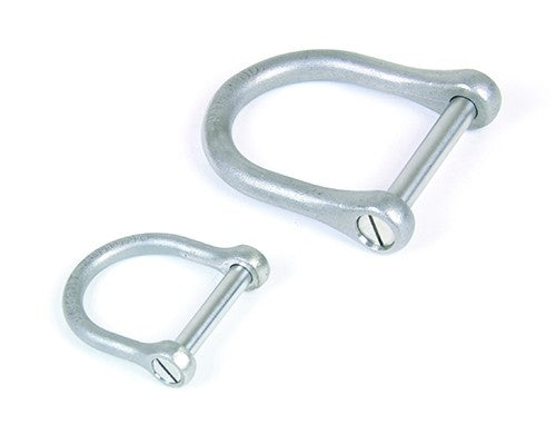 Anti vibration tool tether shackle, small (1.15 inch by 1.15 inch) 1/pkg SHKL1212LKC