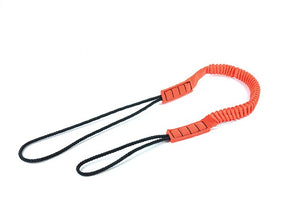 Orange Tool Lanyard 15 lb with rope on each end  30 inch-48 inch 10/pkg. BNGEXTRPRPOR