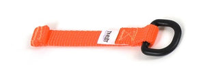 Orange 0.5 inch Webbing and D-Ring attachments-plastic (25/Pkg.) DRSMORPL