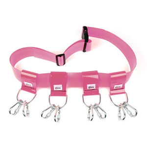 Pink EZ Clean Tool Belt with 4 Belt Adapters 48 - 60 inch BLTEZCBLPK