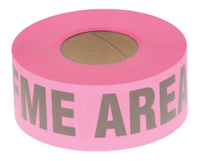 BT1KFMAPK	FME AREA Tape Pink 3" x 1000' 3 mil 8 Rolls/Case