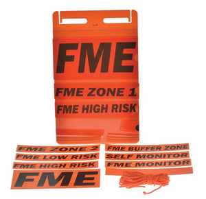 FMESGNINOR	FME 4 pocket Orange Sign