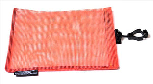 GUBMU5X8OR	Orange Mesh Utility Bag 5"x8" with Utility Belt Clip