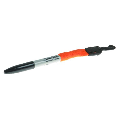 Orange Large Pen & Pencil Tethers - Easy Insertion Style 100/Pkg. LYATT2LGOR