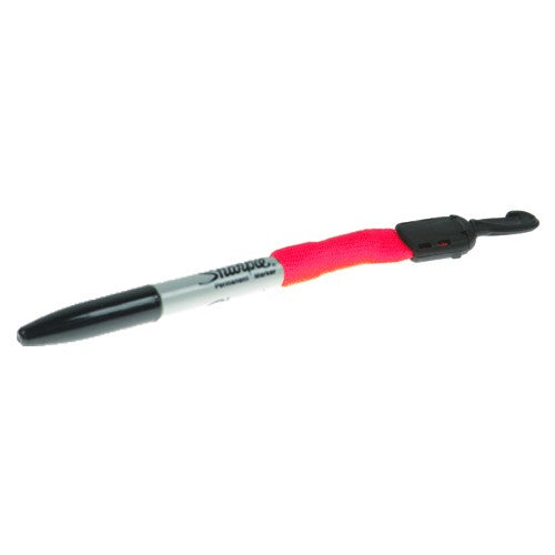 Red Large Pen & Pencil Tethers - Easy Insertion Style 100/Pkg. LYATT2LGRD