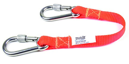 Herramienta de sujeción con compuerta de tornillo de control positivo naranja, 12 pulgadas, 10/paquete SGS12OR SGS12