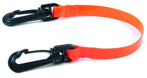 EZ Clean Orange Tool Tether 12 inch With Plastic Snaps. (10/Pkg.) SNPLMS12ORPL