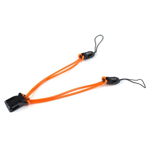 TETHCRRDOR	Orange Dual Tether & 2 Rope Clips with Single VersaClamp- 25/pkg