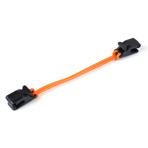 TETHCCOR	Orange Tether with Dual VersaClamps- 25/pkg
