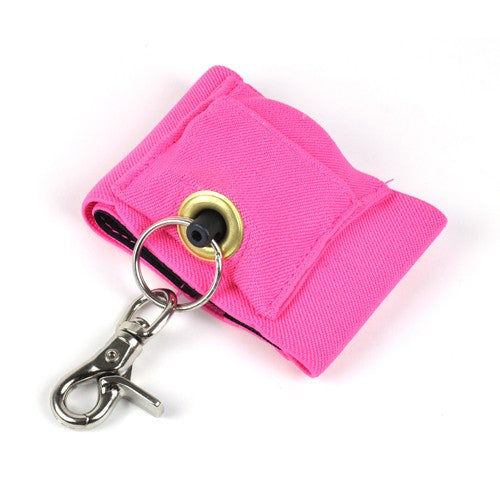 Patented Wrist Cuff lanyards PINK- Retractable with Kevlar Rope WCRETKVPK